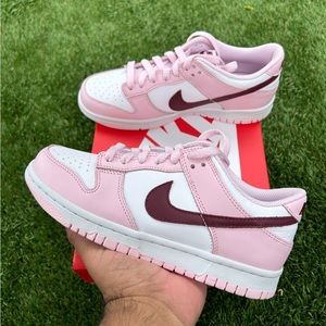 Nike Dunk Low “Pink Foam” Size 5Y / 6.5 Women’s